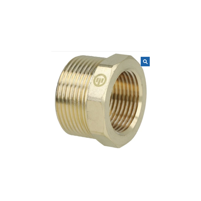 Verloop 1 1/4" x 1" US/IS brede uitvoering