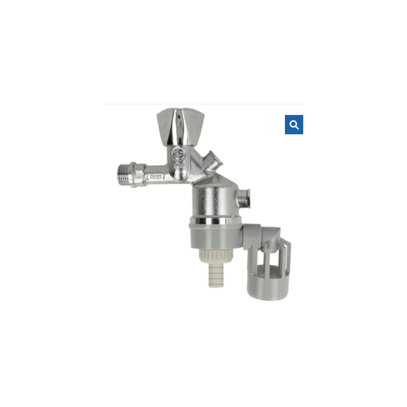 Tapkraan met terugstroombeveiliging