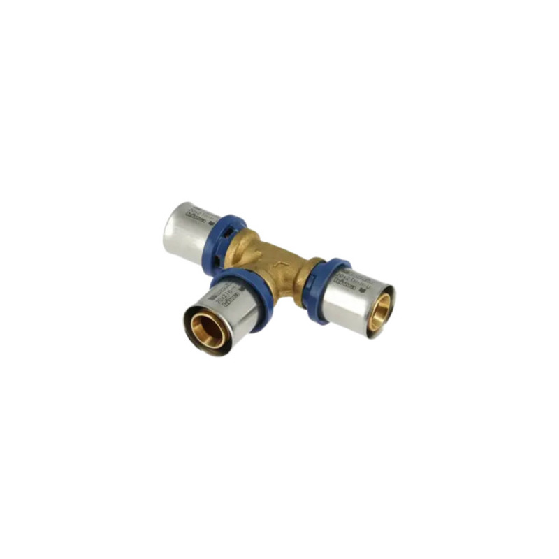 BONFIX 2000515 - Perskoppeling - Messing - T-stuk - 20 x 20 x 20 mm