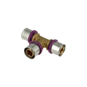 BONFIX 2000525 - Perskoppeling - Messing - T-stuk - 26 x 26 x 26 mm