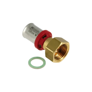 BONFIX 2002005 - Perskoppeling recht - Messing - 16 x 1/2'' G F