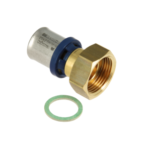 BONFIX 2002020 - Perskoppeling recht - Messing - 20 x 3/4'' G F