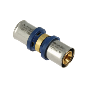 BONFIX 2000120 - Alu-pers rechte koppeling - 20 x 20 mm