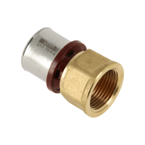 BONFIX 2000365 - Alu-pers messing perskoppeling recht - 32 x 1'' G M