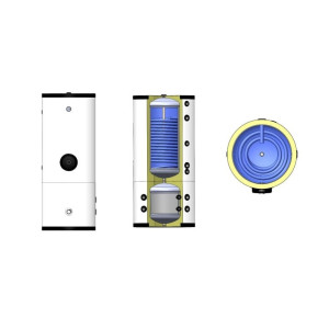 ALPS EXCLUSIVE WKB-HV-300/100L - Combinatieboiler 300/100L