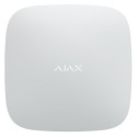 Ajax Hub 2 4G, wit, 2x GSM en IP communicatie