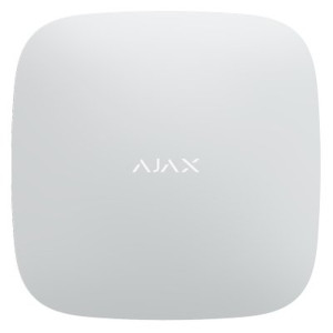 Ajax Hub 2 4G, wit, 2x GSM en IP communicatie