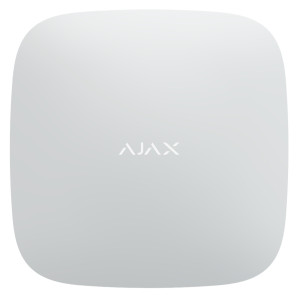Ajax Hub 2 Plus, wit, met 2x GSM, IP en W