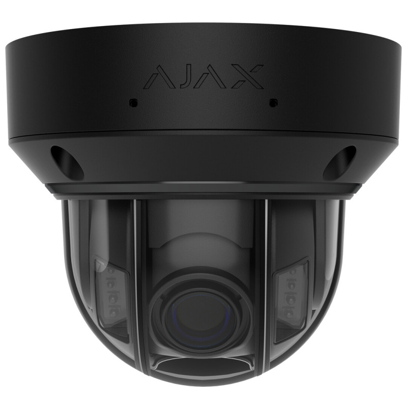 Ajax Baseline DomeCam Hybrid Light Varifocal 8MP, zwart