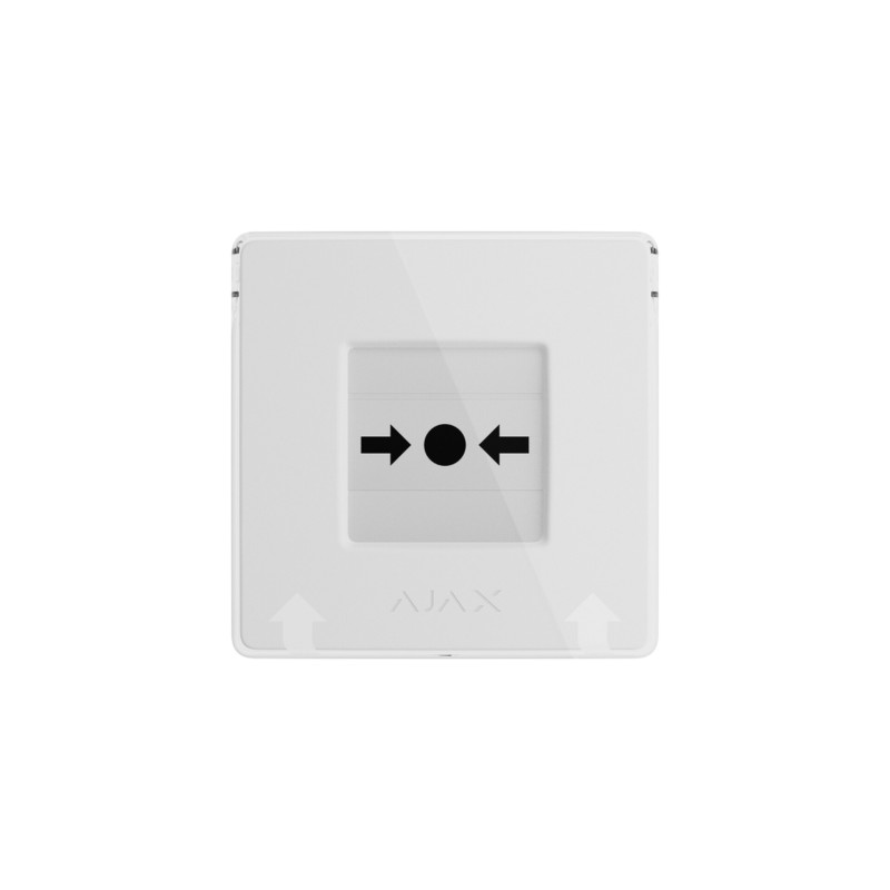 Ajax draadloze handbrandmelder wit