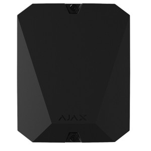 Ajax MultiTransmitter, zwart, 18 bedrade zones INCERT (3EOL)