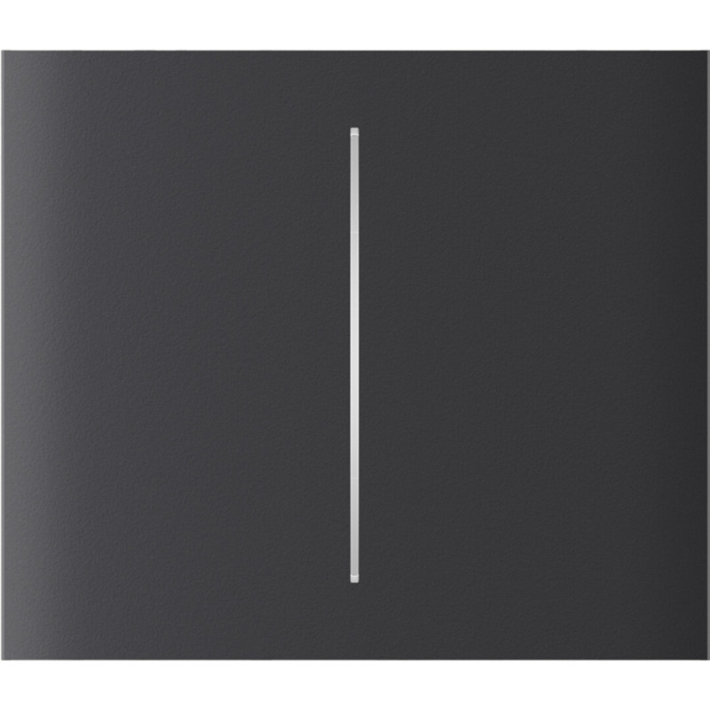 Ajax CenterButton (2-gang) grafiet verticaal