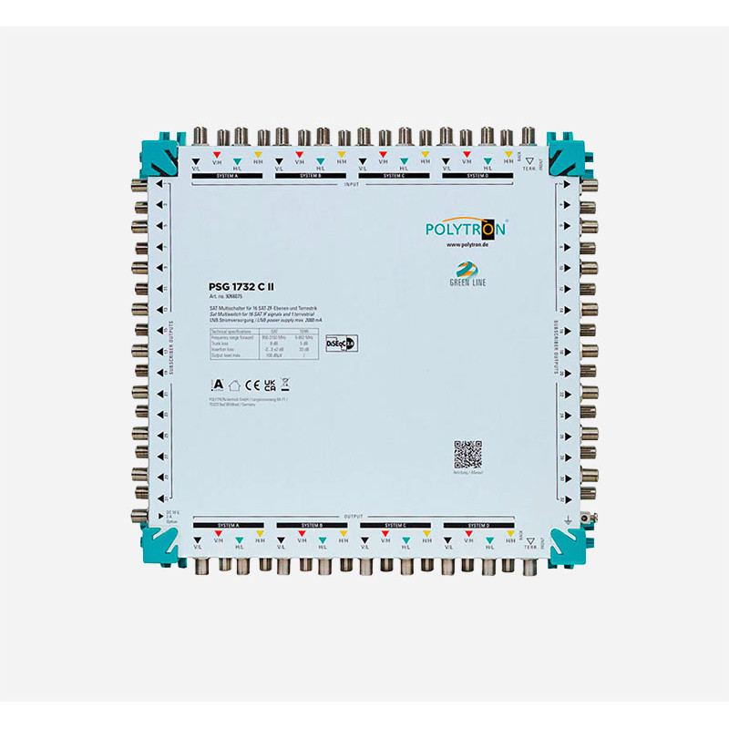Polytron PSG 1732 C II Multiswitch cascade/eind 17 in 32 uit