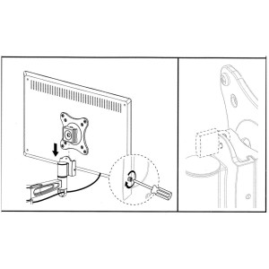 Avtex Draaibare Single Arm Muurbeugel,Avtex Draaibare Single Arm Muurbeugel