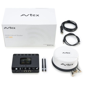 Avtex AMR105X complete kit 5G router R105X + ant. LG55AN WIT,Avtex AMR105X complete kit 5G router R105X + ant. LG55AN WIT,Avtex 