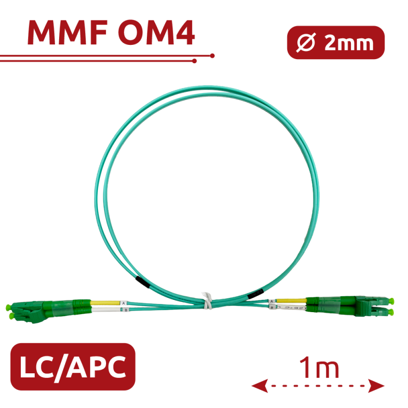 SF-LC-APC-LC-APC-OM4-DX-1M-A