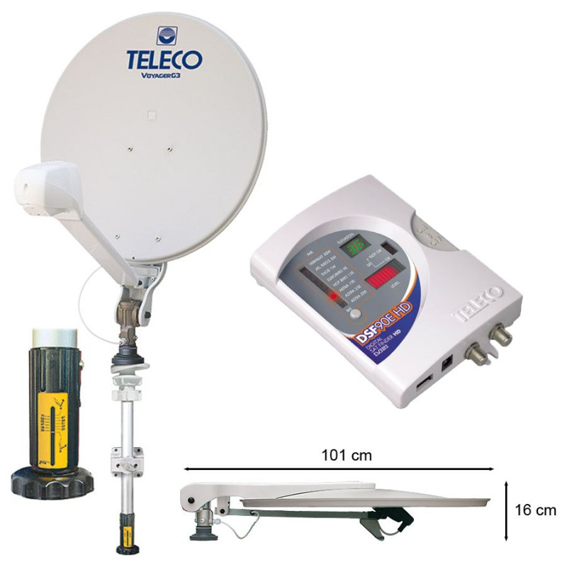 Teleco Voyager Digimatic 85cm + DSF90E HD BX
