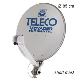 Teleco Voyager Digimatic SM 85cm + DSF90E HD BX, Short mast