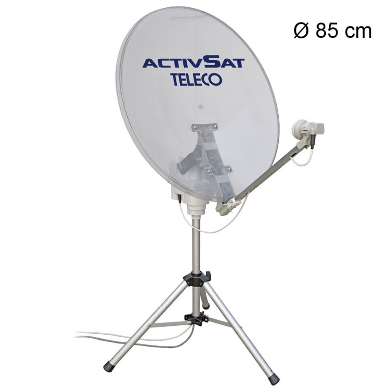 Teleco Activsat 85T Smart DiSEqC Transparant 85cm Twin