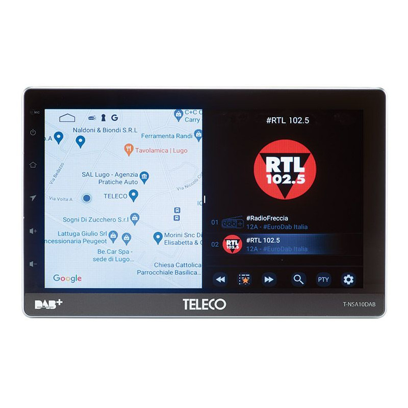 Teleco T-NSA10 2-DIN Android 10 Multimedia DAB+