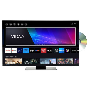 Avtex 24" VIDAA Smart TV + DVD compl. + lead 230V & stand