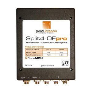 Global Invacom SPLIT 4OPro Optical Splitter 4-voudig