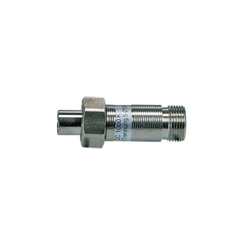 Polytron DC1000F DC Blocker 4-2150 MHz F-Connector
