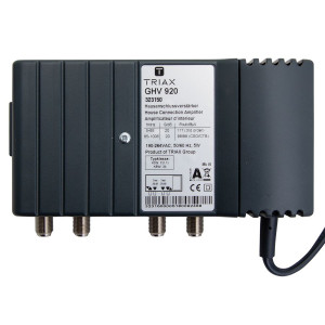 Triax GHV920 versterker 20dB met actief retourpad