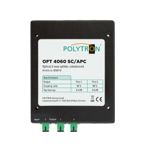 Polytron OFT 4080 SC/APC 2-weg Optische Tap 40/60