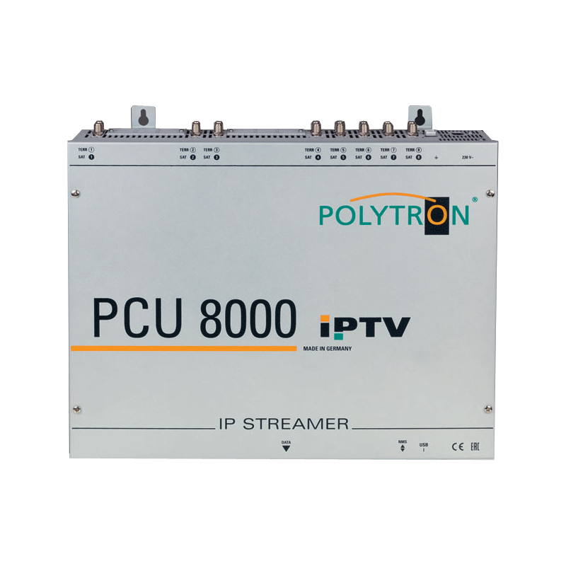 Polytron PCU 8130 8x DVB-S/S2 / DVB-T/T2 / DVB-C in IP