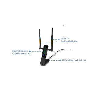 Alfa Network AWUS036AC 802.11ac/bgn Dual Band USB adapter