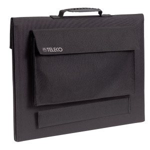 Teleco TBSP 90WS zwart portable zonnepaneel.
