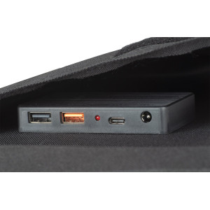 Teleco TBSP 90WS zwart portable zonnepaneel.