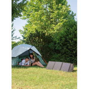 Teleco TBSP 90WS zwart portable zonnepaneel.