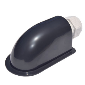 Teleco SPC64/1CH KIT zwart + Kabelwartel 64MM+ Compl. PG32