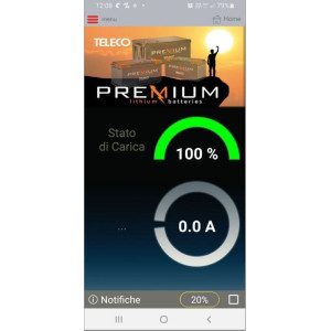 Telair 07772 TLI PREMIUM 12/120 LiFePO4 LITHIUM Bluetooth