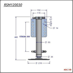 MA-VE KIT IVECO 35/55Q before 2020 battery drive side