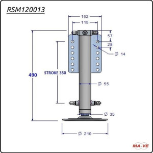 MA-VE KIT IVECO after 2020 battery passenger side