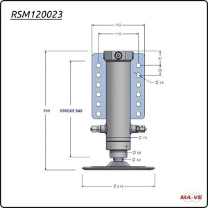 MA-VE KIT Ford twin wheels behind