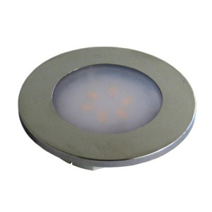 TravelLeds inb spot Ch70mm 6+6 Leds 3K+6K klem