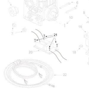 Teleco 02077 spare part Zelftap. schroef M2.9x9.5 T.65/85