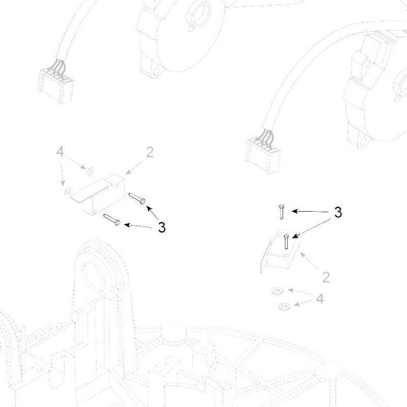 Teleco 05086 spare part Schroef M3x20 CL.E.65/85