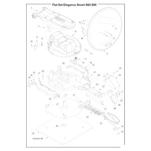 Teleco 10910 spare part Schroef M6x12 CL.85 & E.Voy.65/85