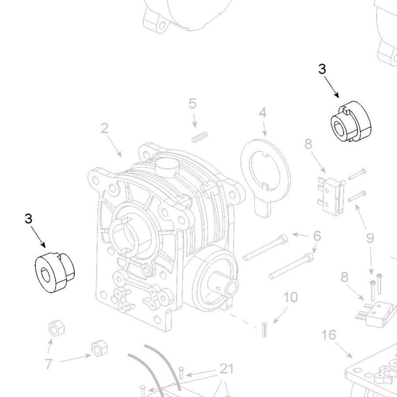 Teleco 18935 spare part zamak inleg 2019 T.65/85