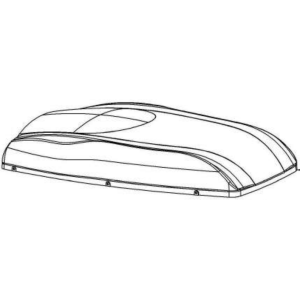 Telair 06224 spare part Boven Afdekking Dual Clima